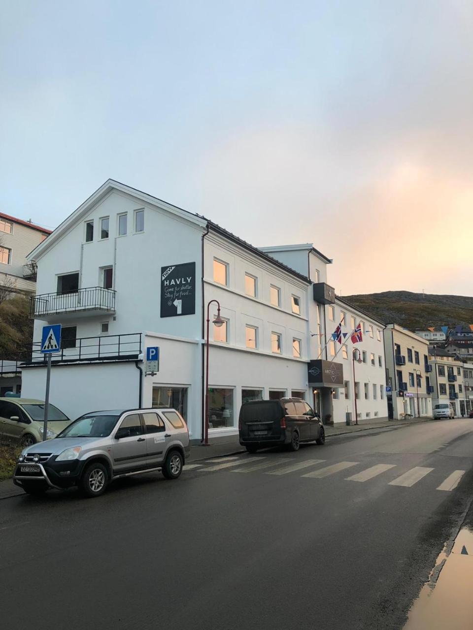 Arctic Hotel Nordkapp Honningsvag Bagian luar foto